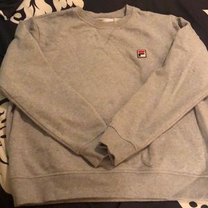 Fila crew neck sweatshirt